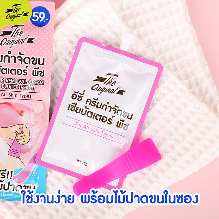 Easy Hair Removal Cream Shea Butter Peach