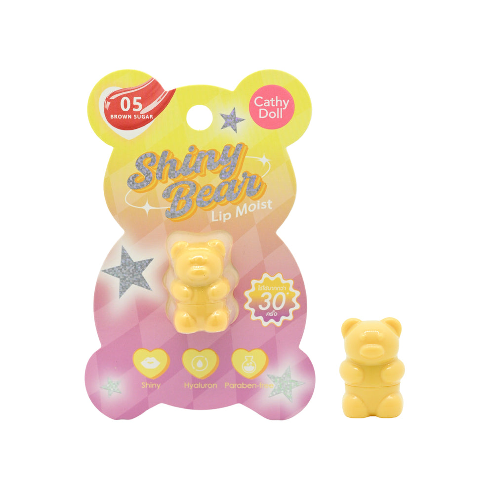 Cathy Doll #05 Brown Sugar Shiny Bear Lip Moist 1.1g