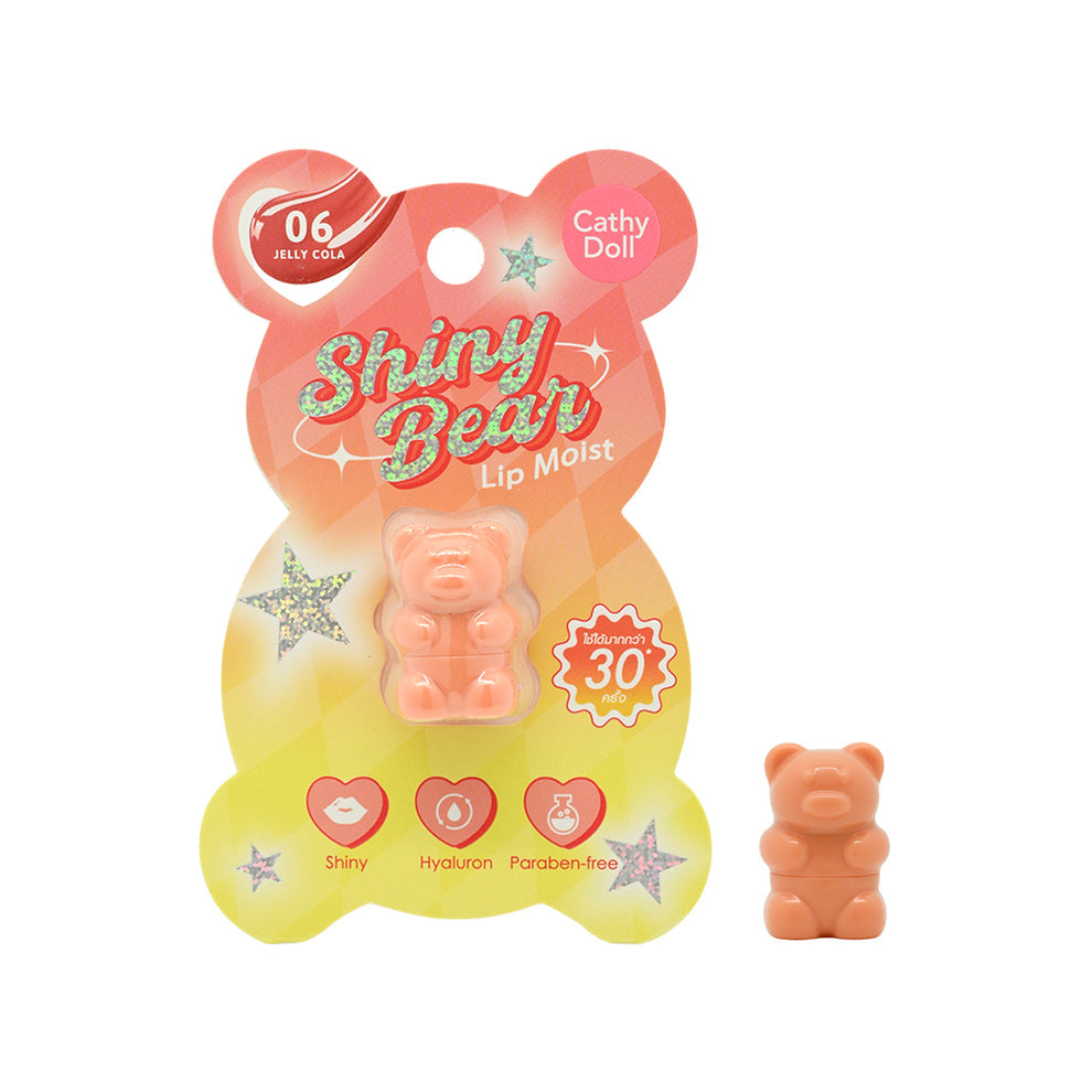 Cathy Doll #06 Jelly Cola Shiny Bear Lip Moist 1.1g