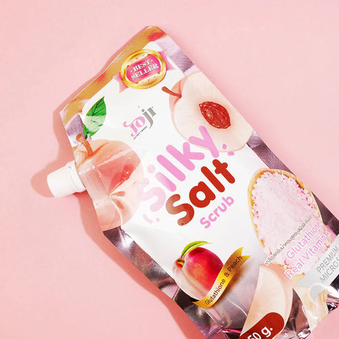 JOJI SECRET YOUNG SILKY SALT SCRUB GLUTATHIONE & PEACH