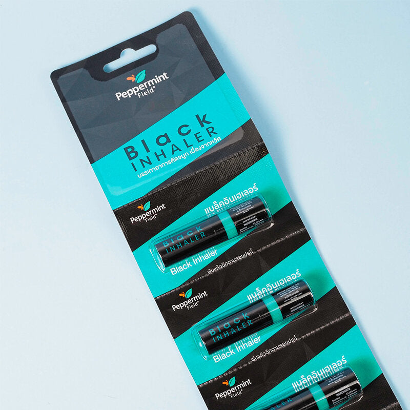Black Peppermint Inhaler Nasal Relief Stick