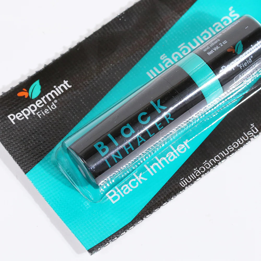 Black Peppermint Inhaler Nasal Relief Stick