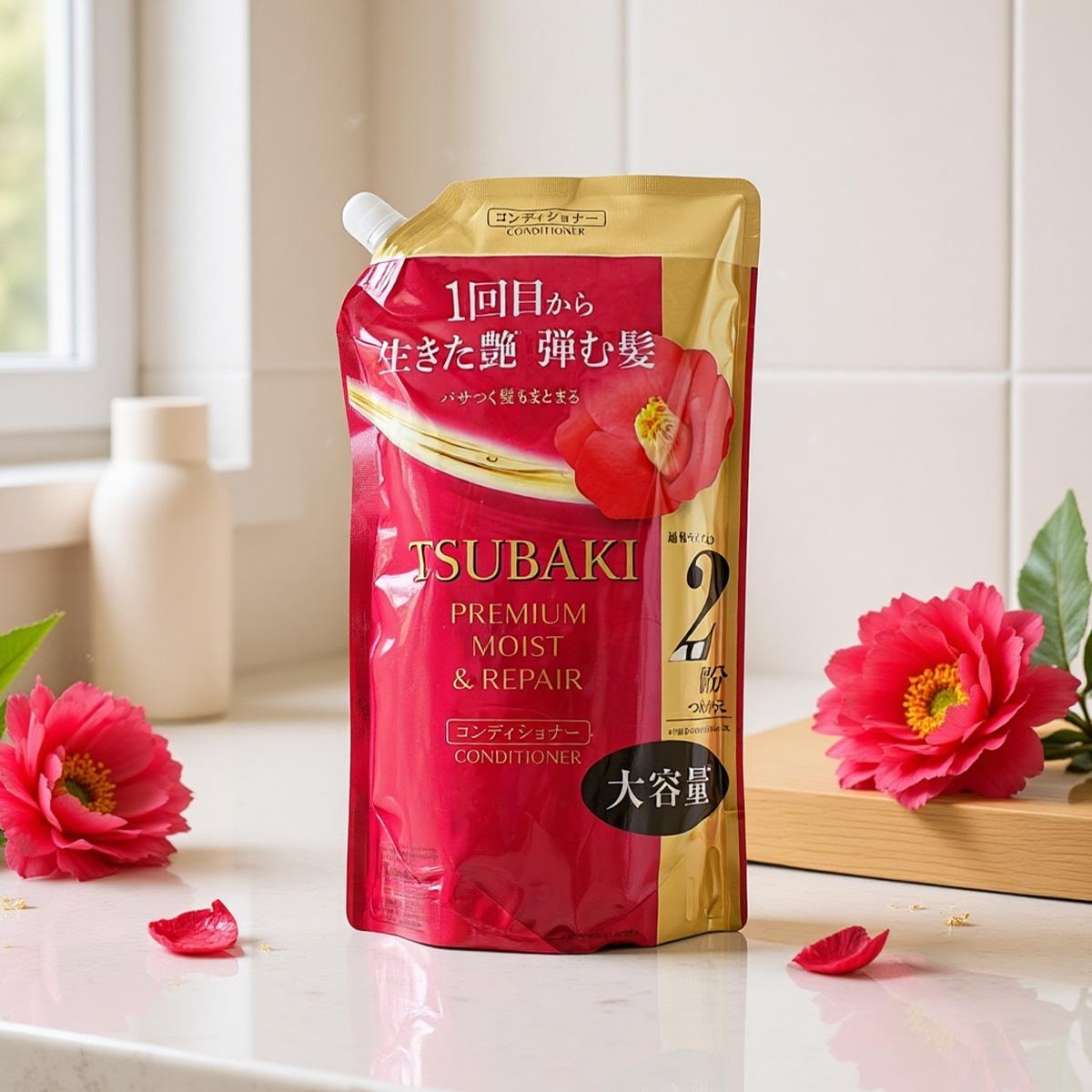 TSUBAKI Premium Moist & Repair Hair Conditioner Refill