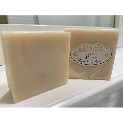 Jam Rice Milk Soap Gluta + Collagen
