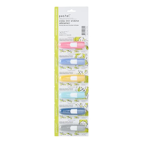 Pastel Inhaler Nasal Relief Stick