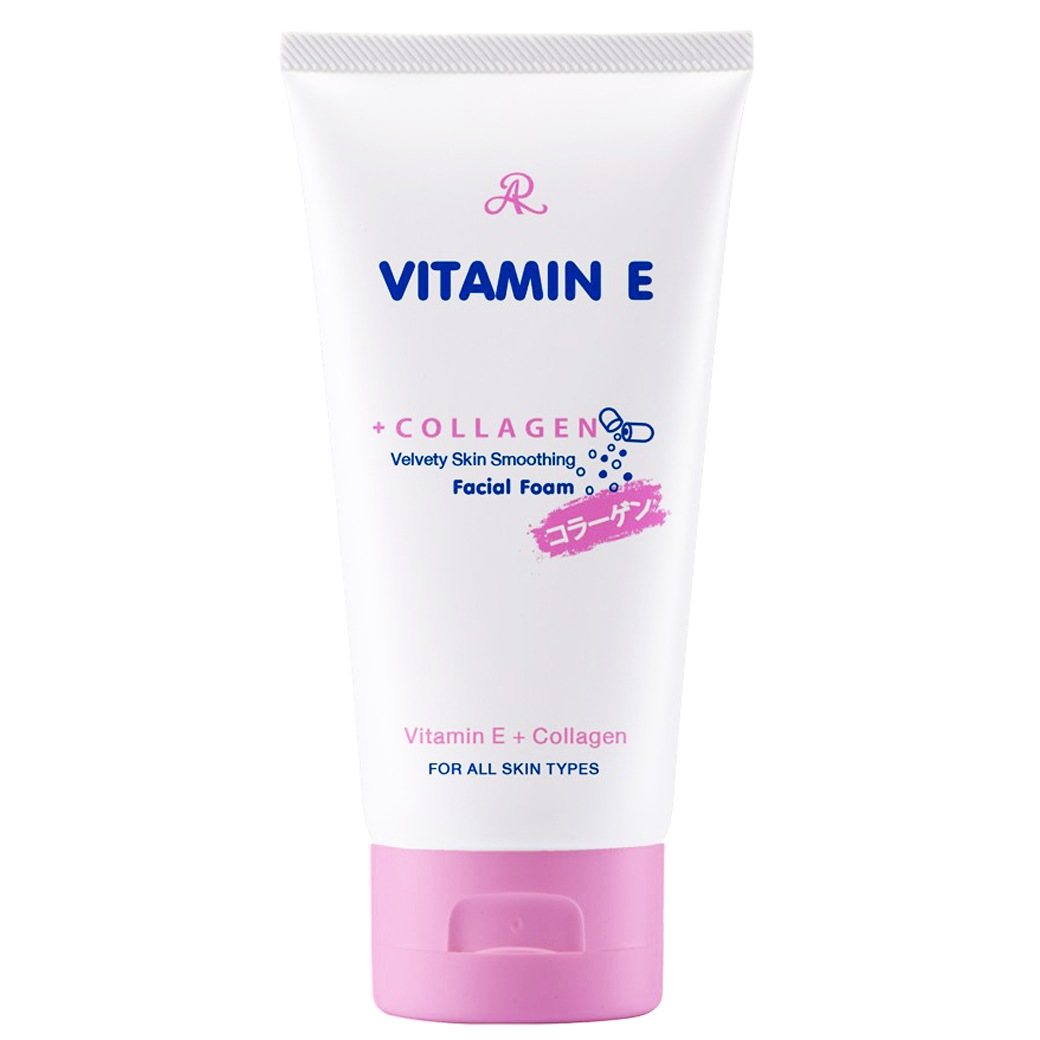 AR VITAMIN E + COLLAGEN FACIAL FOAM