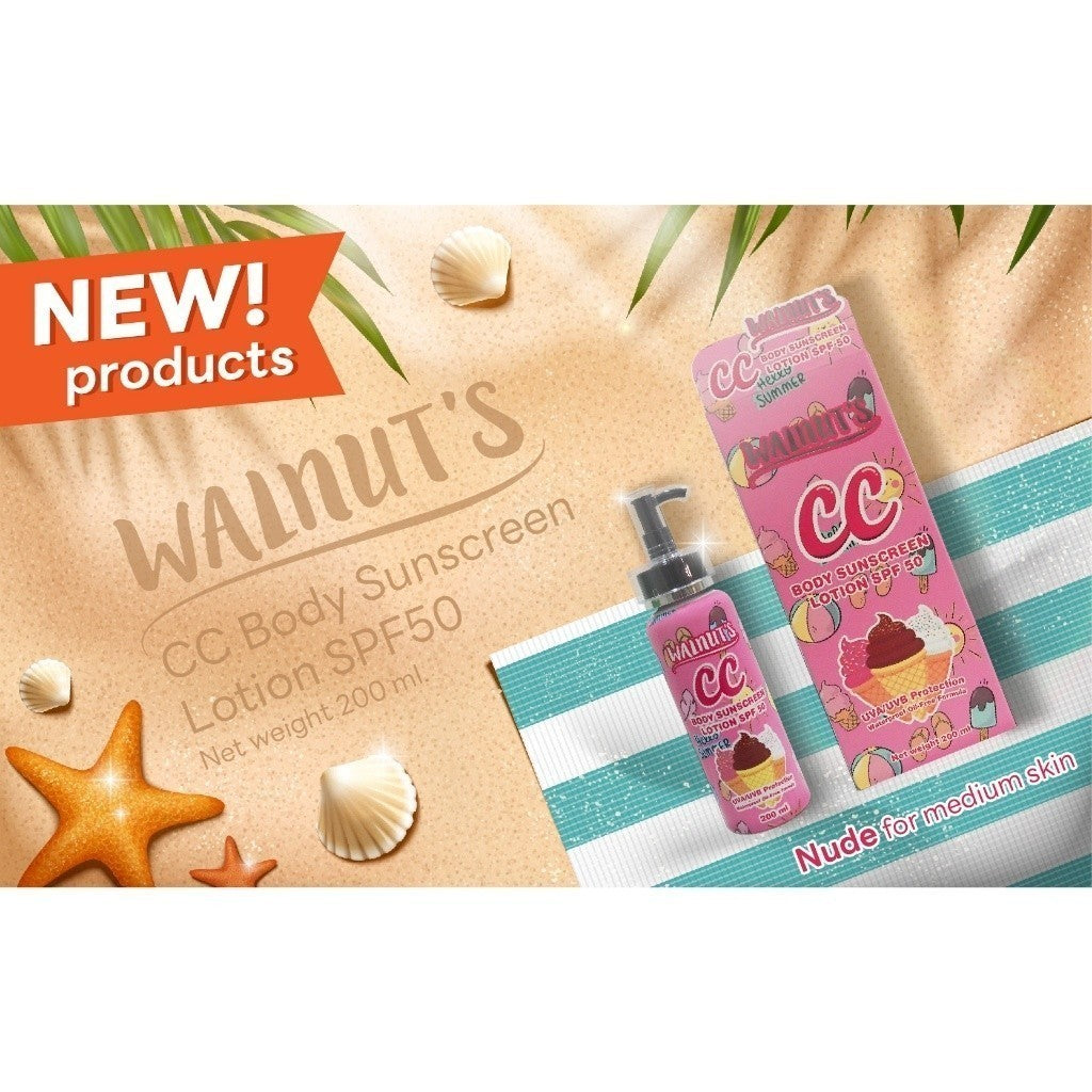 Walnut’s CC Body Tone – Up Sunscreen Lotion Pink
