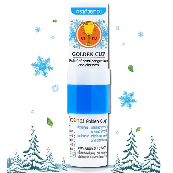 2-in-1 Aromatherapy Nasal Relief Stick - Snow Inhaler
