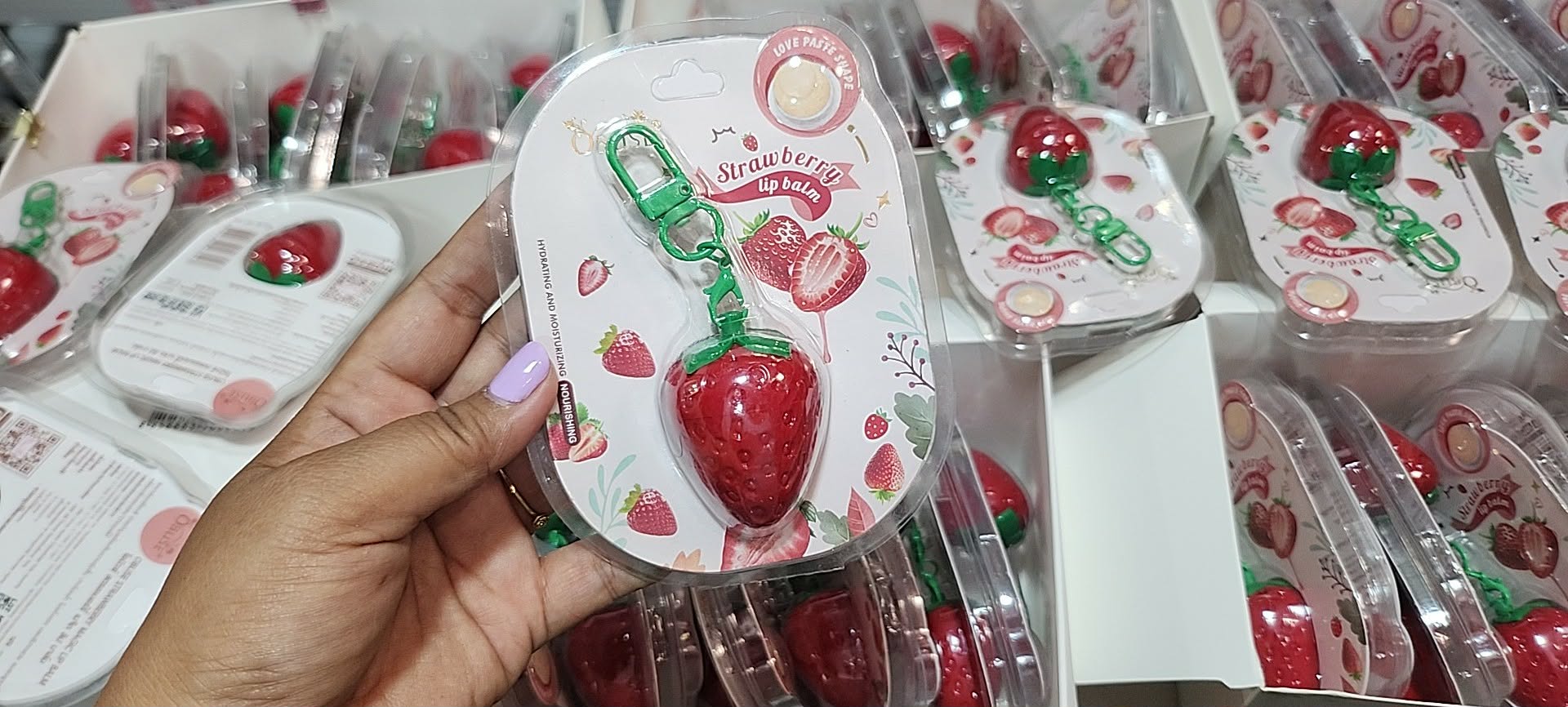 Obuse Strawberry Magic Lip Balm