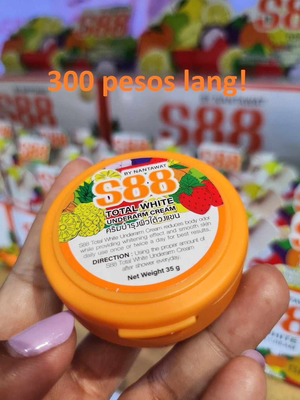 S88 Total White Underarm Cream