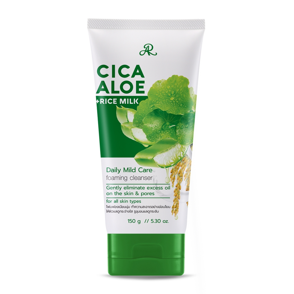 AR Cica Aloe & Rice Milk Foaming Cleanser