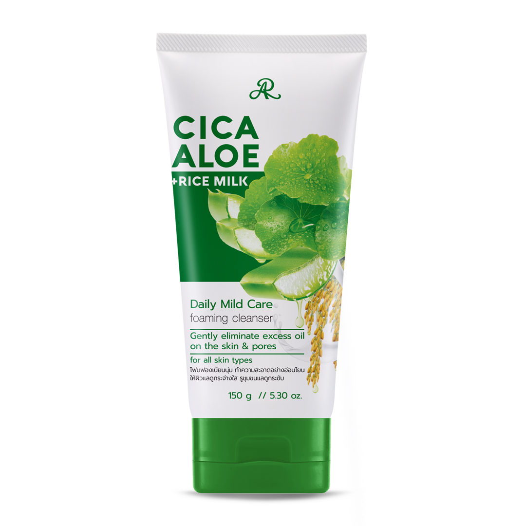AR Cica Aloe & Rice Milk Foaming Cleanser