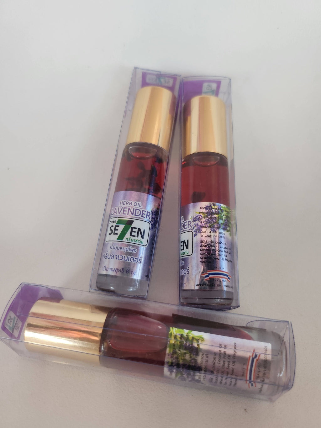 Green Seven Oil Roller - Lavender
