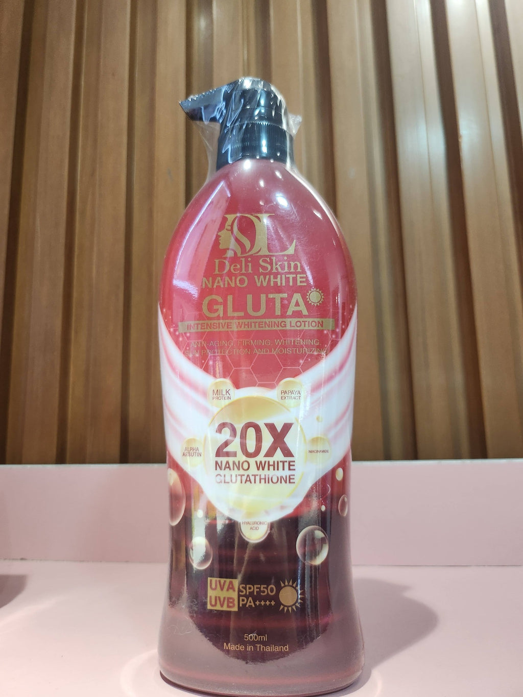 Deli Skin Nano White GLUTA Intensive Whitening Lotion SPF 50