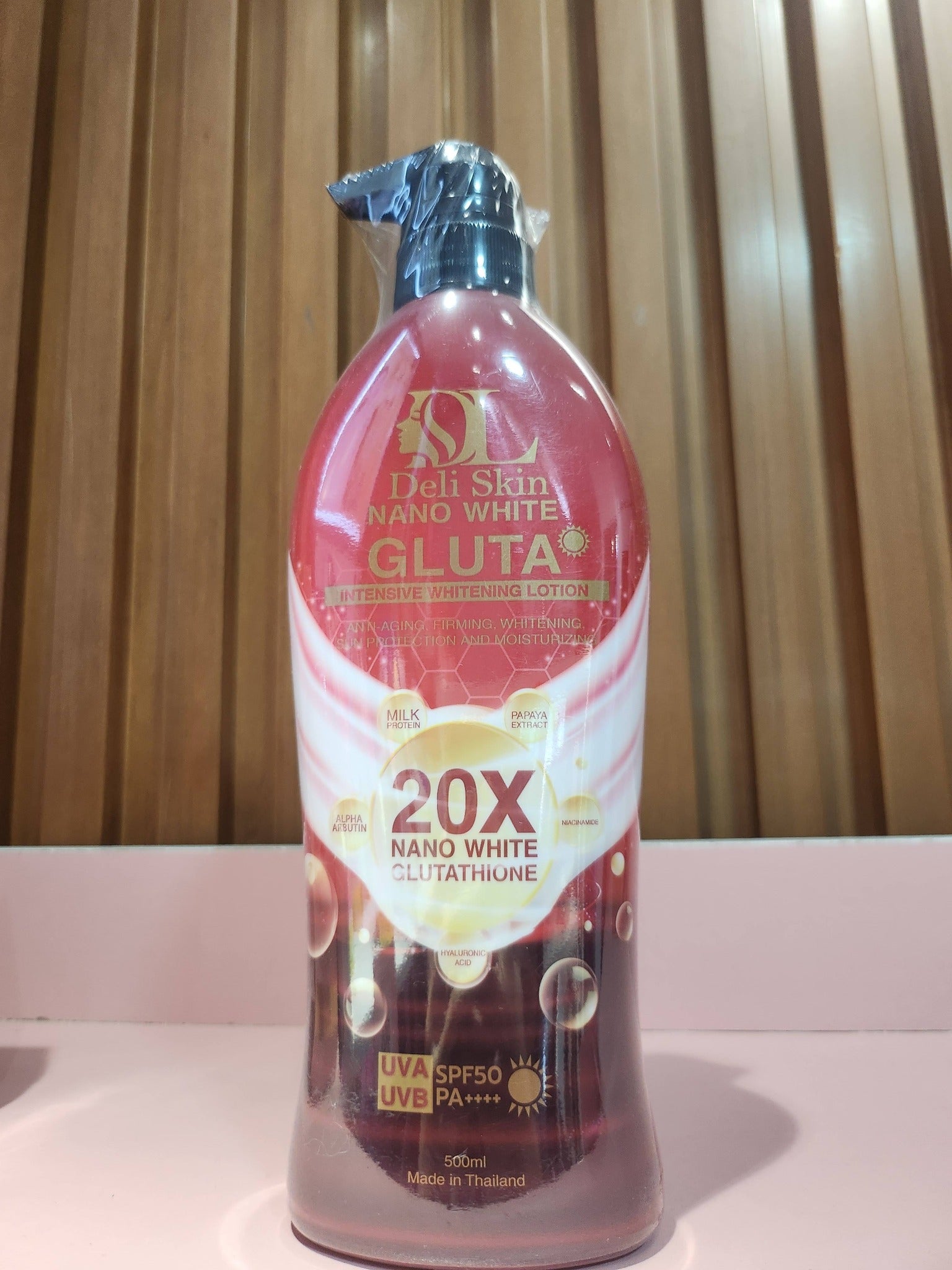 Deli Skin Nano White GLUTA Intensive Whitening Lotion SPF 50