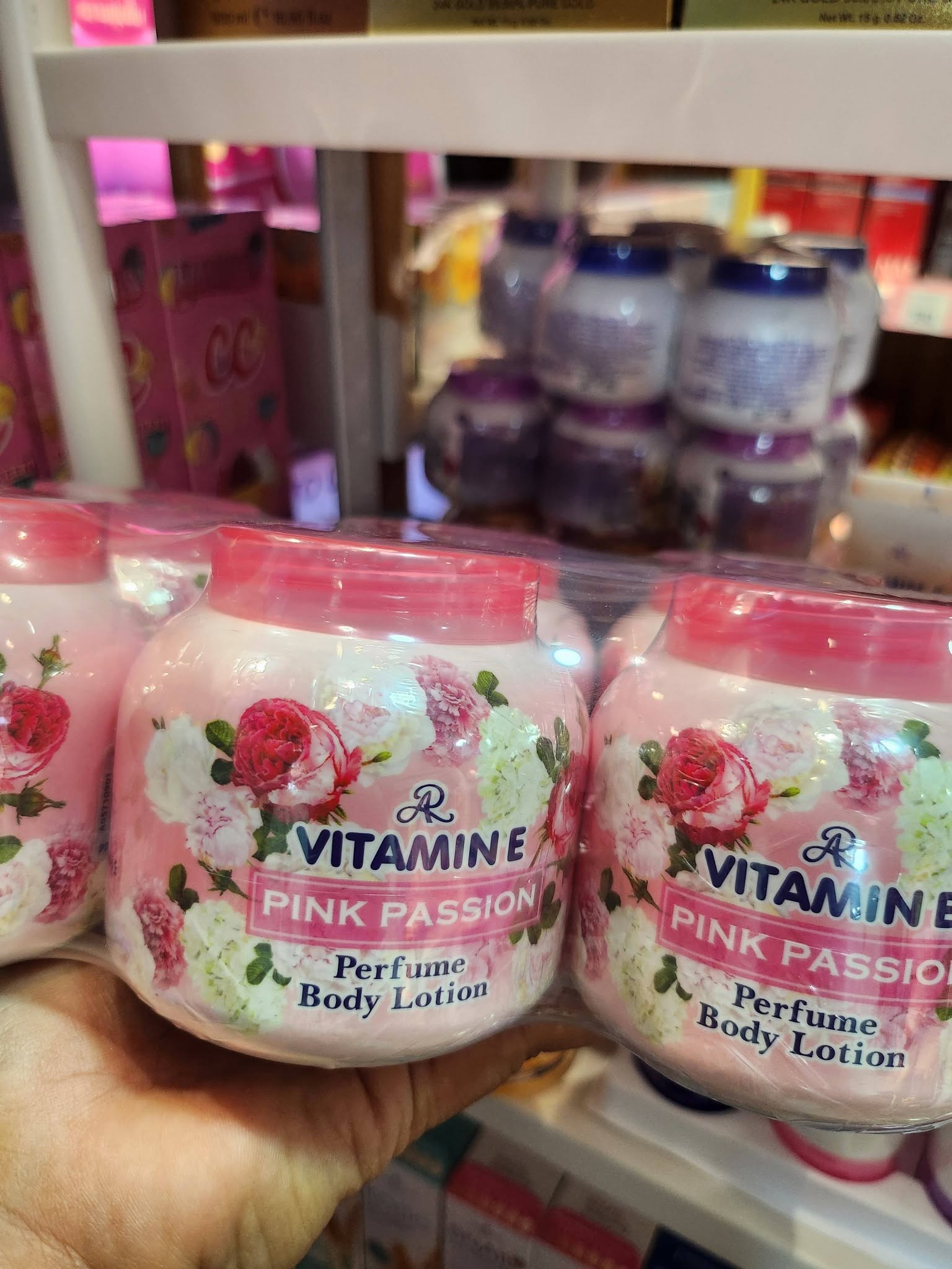 AR VITAMIN E PERFUME BODY LOTION PINK PASSION