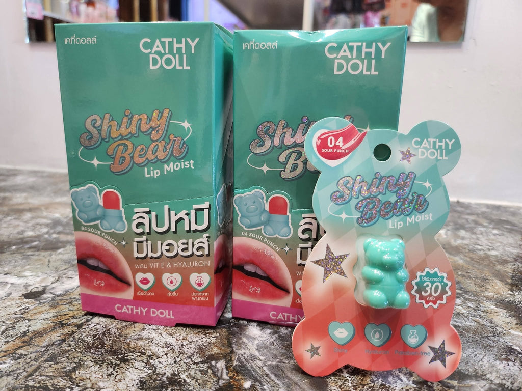 Cathy Doll #04 Sour Punch Shiny Bear Lip Moist 1.1g