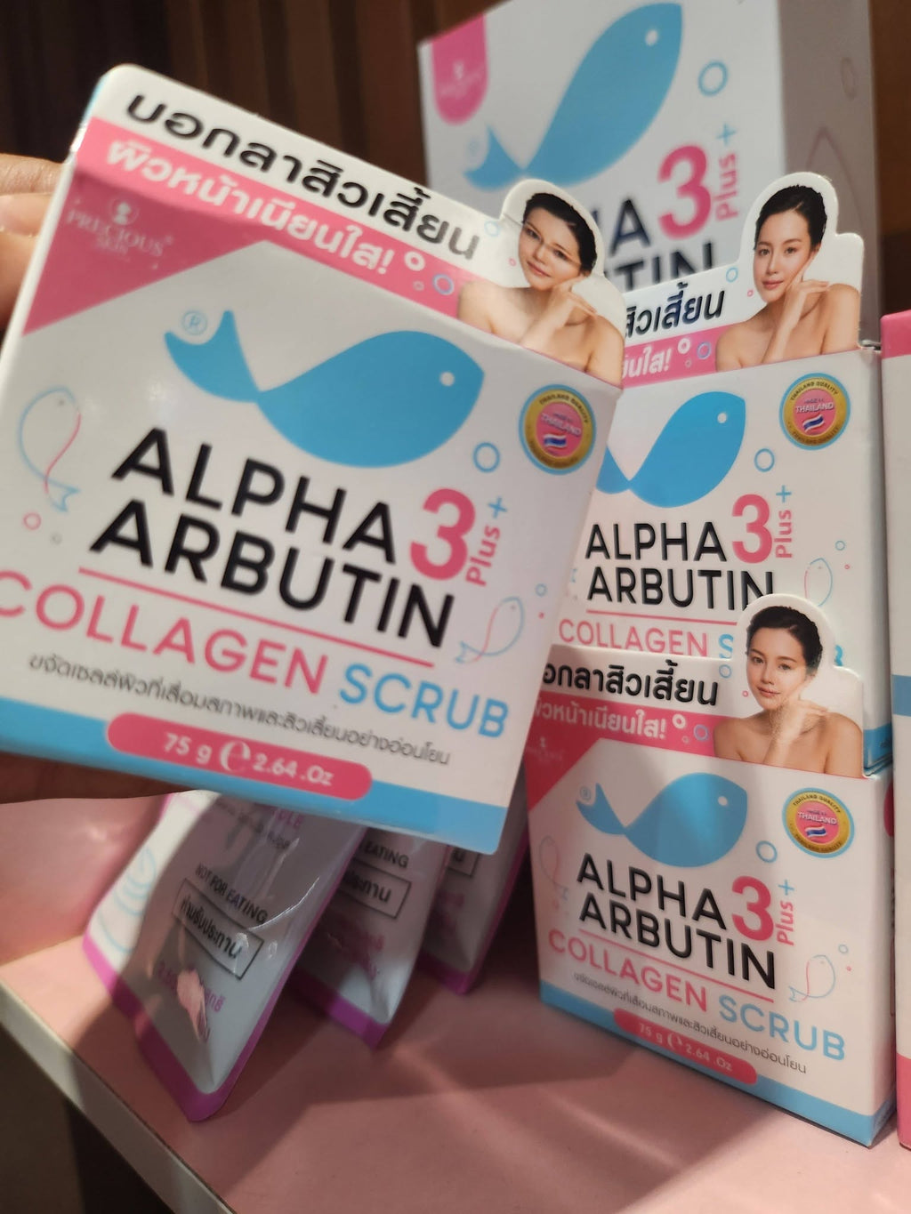 PRECIOUS SKIN ALPHA ARBUTIN 3PLUS+ COLLAGEN SCRUB