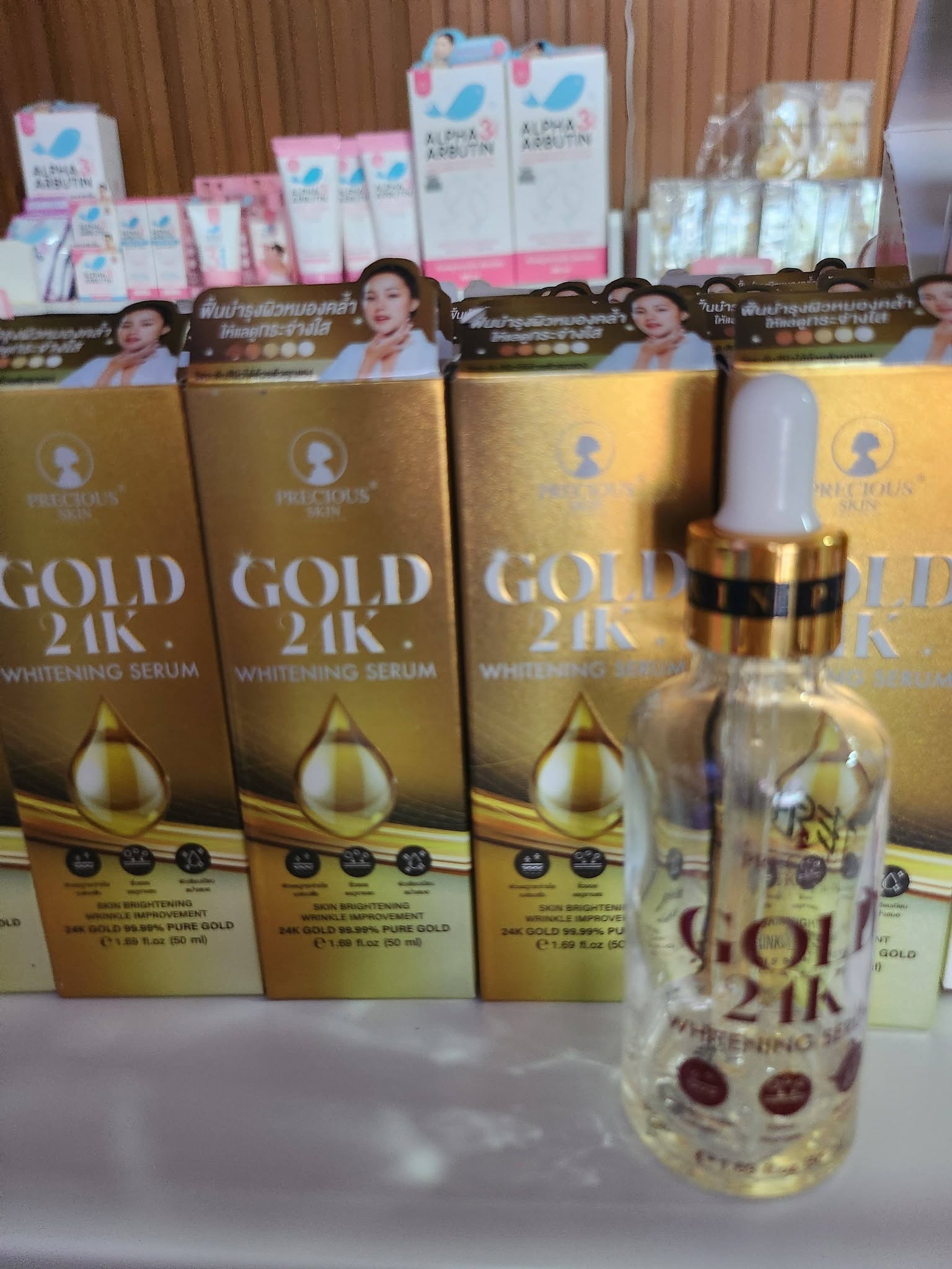 PRECIOUS SKIN GOLD 24K WHITENING FACIAL SERUM