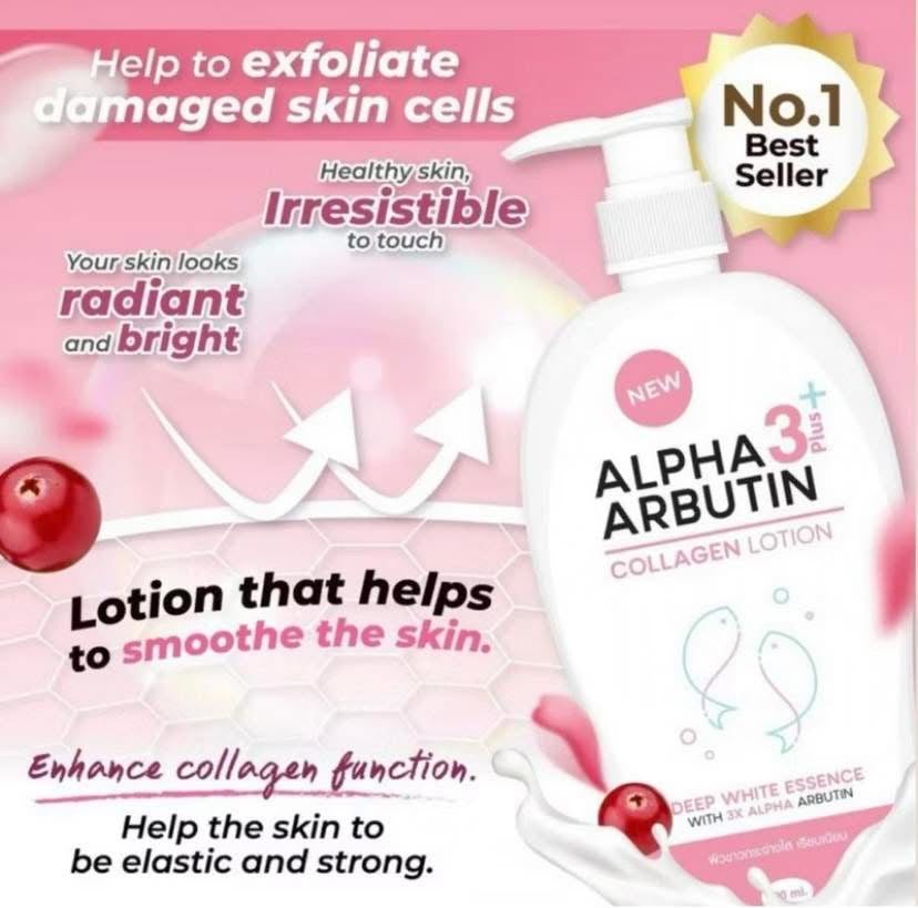 PRECIOUS SKIN THAILAND ALPHA ARBUTIN COLLAGEN 3+ PLUS BODY LOTION