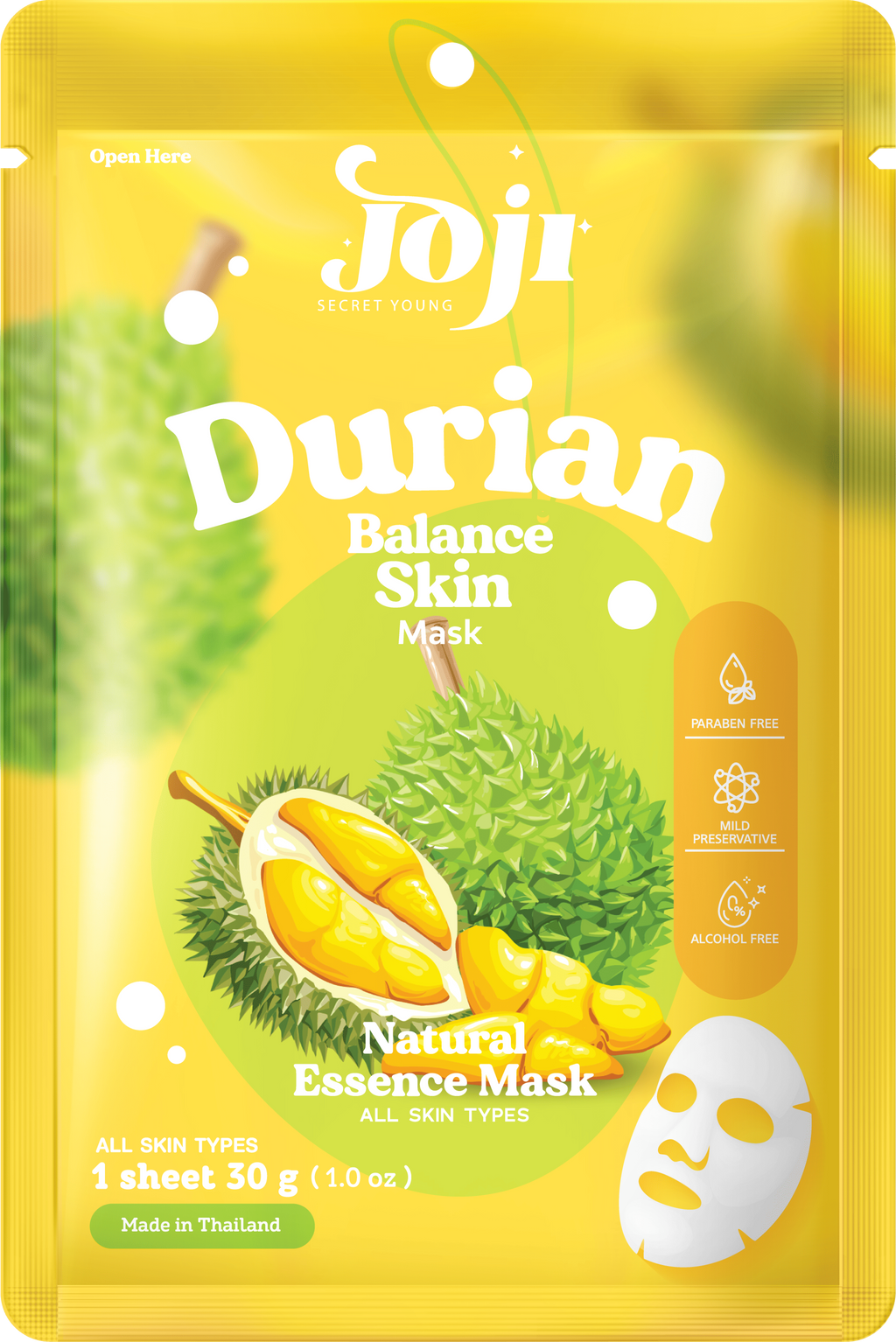 JOJI SECRET YOUNG DURIAN BALANCE MASK