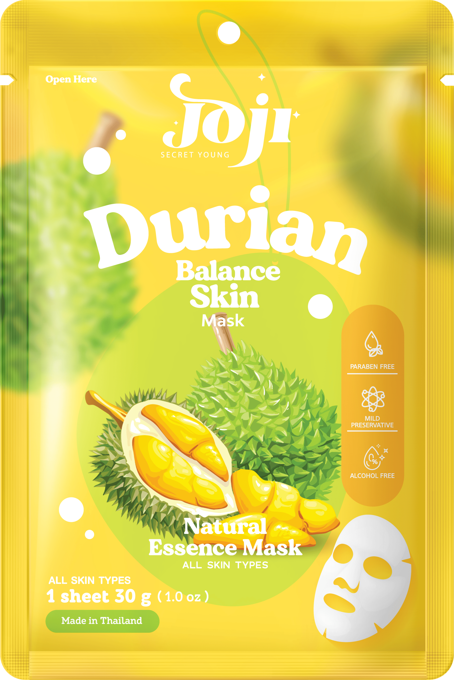 JOJI SECRET YOUNG DURIAN BALANCE MASK