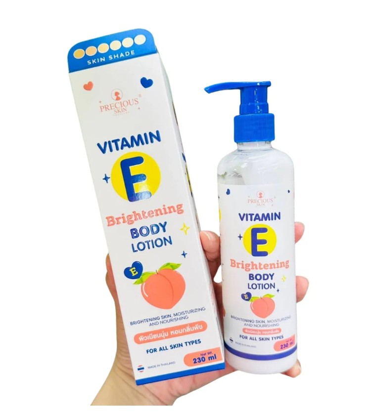 PRECIOUS SKIN VITAMIN E BRIGHTENING BODY LOTION