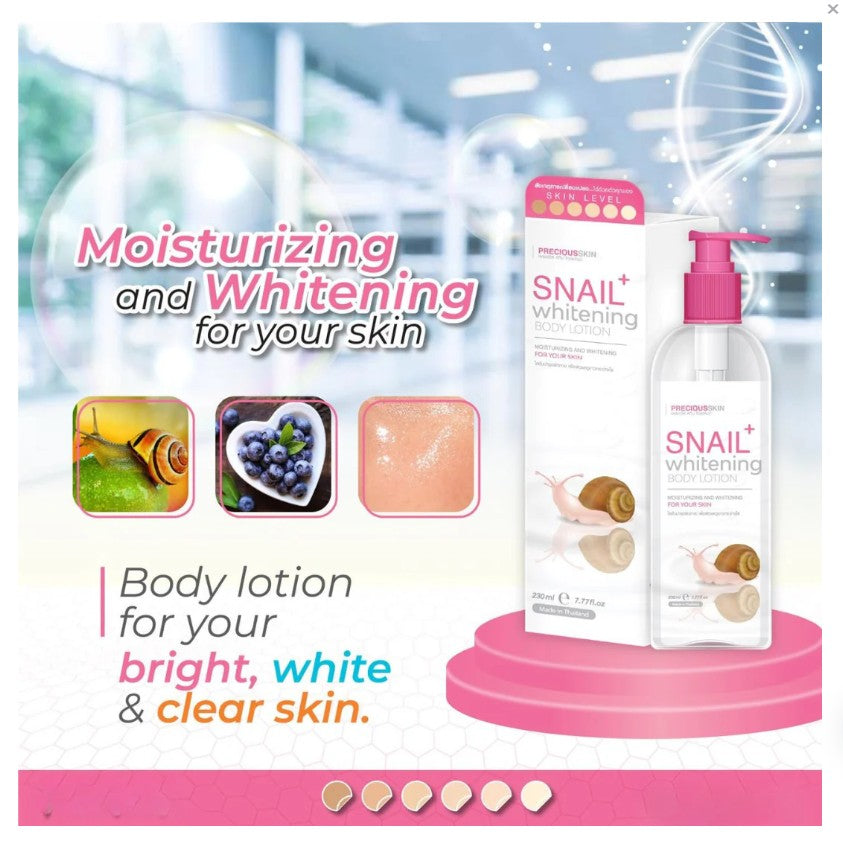 PRECIOUS SKIN SNAIL WHITENING BODY LOTION