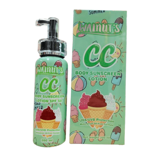 Walnut’s CC Body Tone – Up Sunscreen Lotion Green
