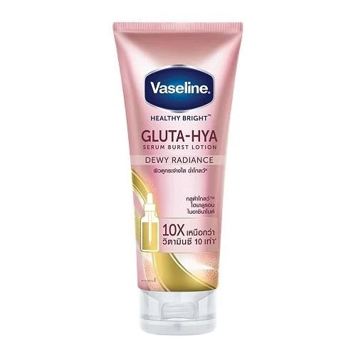 Vaseline Gluta - HYA Serum - Dewy Radiance 70X Whitening Lotion 290 ml