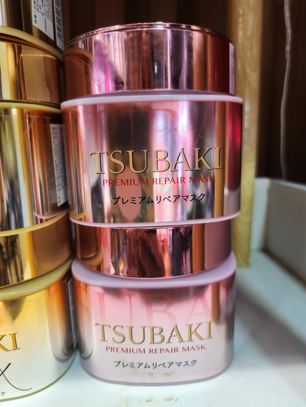 TSUBAKI Premium Repair Hair Mask Pink Camellia